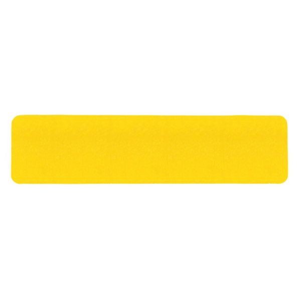 m2 Antirutschbelag Easy Clean gelb Einzelstreifen 150x610mm, VE: 10 Stück, M3GV101501