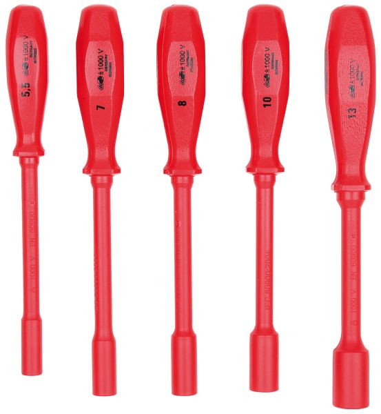 KS Tools Werkzeugsatz mit isolierten Werkzeugen, 5-teilig, 117.1255