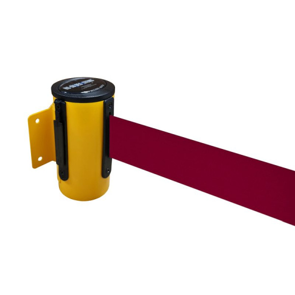 Stein HGS Wandgurtkassette -P-Line Future-, gelb, burgunder, mit Gurtendstück (Standard), 12850e-1502