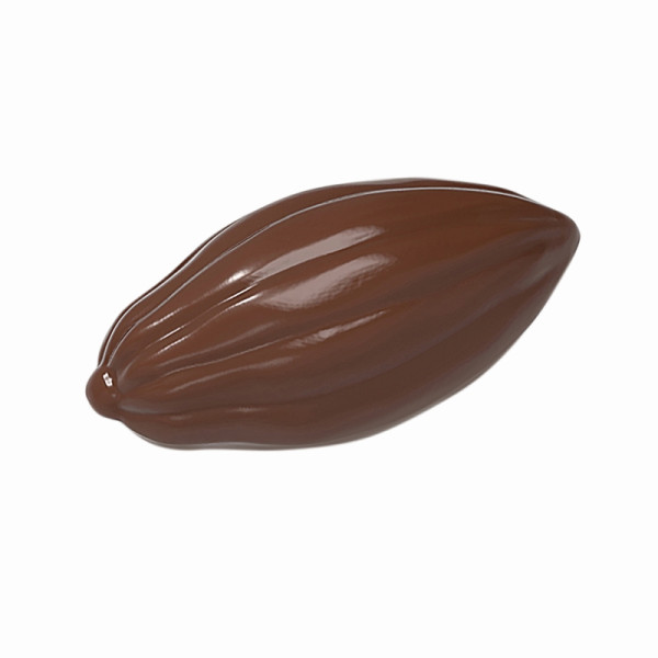 Schneider Schokoladen Form - Mini Kakaobohne, 275 x 135 x 24 mm - Doppelform / 19 x 9 x 4 mm, 2 x 0,6 gr, 7 x 9 Stück, 421919