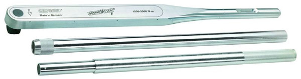 GEDORE Drehmomentschlüssel DREMOMETER F, kontrollierter Rechtsanzug, 7717160