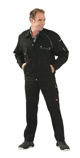 Planam Canvas 320 Bundjacke, schwarz/schwarz, Größe 64, 2114064