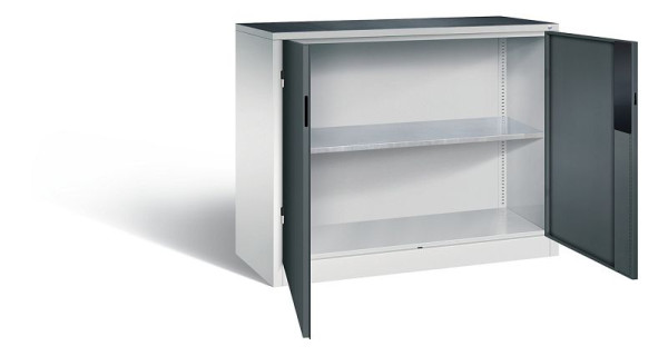 C+P Werkzeugschrank Acurado, H1000xB1200xT500mm, Farbe: Lichtgrau / Anthrazitgrau, Muldengriff, 8831-052 S10282