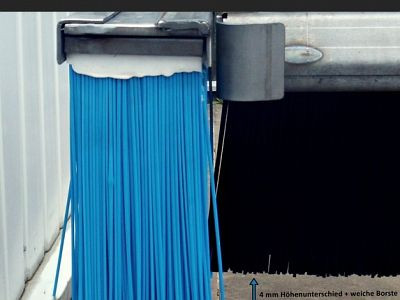 KehrMuli Seitenbürste, Auskratzen der Ecken, 12062