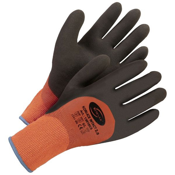 Korsar Kori-Ice Intact 2.0 orange-grau in Größe 11, VE: 12 Paar, 1351503011