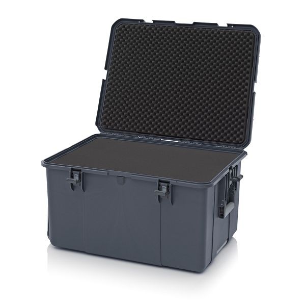 Auer Schutzkoffer Pro Trolley, Anthrazitgrau, ohne Schloss, Polster, CP 8644 B1-7016