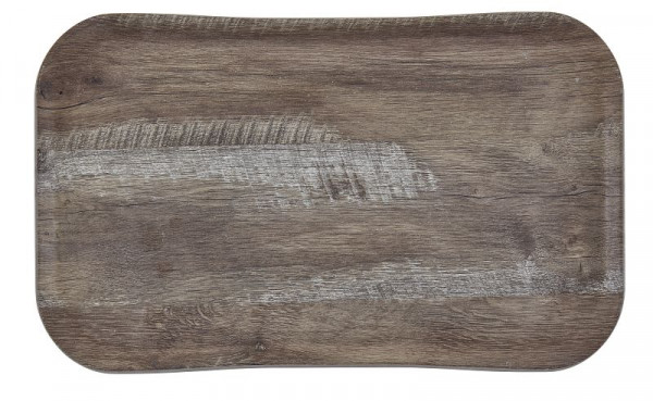 Cambro Versa Century Polyester Holzoptik Tablett 37 x 53 cm Eiche dunkel, VE: 12 Stück, VTC3753TF88