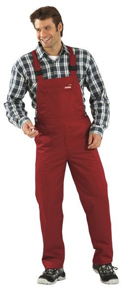 Planam MG 260 Latzhose, bordeaux, Größe 29, 0831029