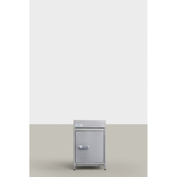 STEIN HGS Edelstahlschrank, 1 bis 8 Fächer, Außenbereich, 1 Stück, mit 4 Edelstahlfüßen, 84510.0003