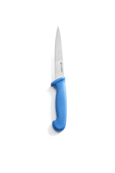 Hendi Filetiermesser, LxBxH: 300x25x40 mm, Blau, für Fisch, 842546