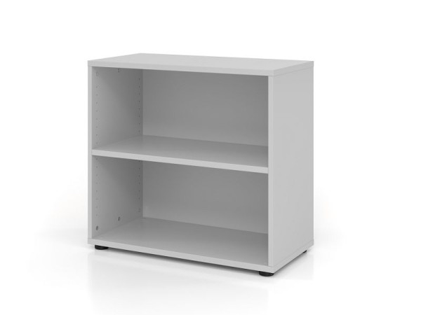 Hammerbacher Regal 928RE, 2 OH, Korpus: Grau, 80 x 40 x 74,6 cm (BxTxH), V928RE/5
