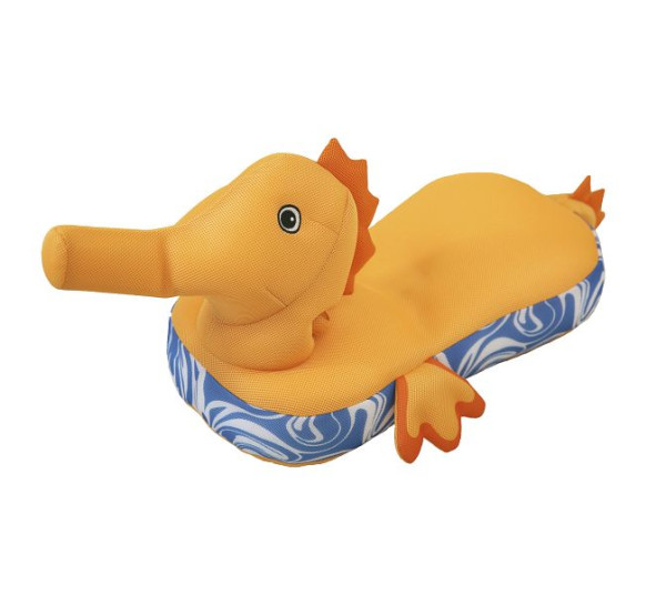 Westmann Sitzsack & Schwimmtier Seepferdchen Gelb, 43x101x38 cm, ZHOL2502