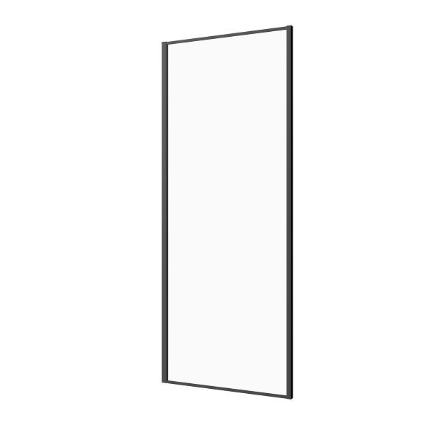 Sanotechnik Fixglas schwarz 100x200 cm 6mm ESG Easy-Clean, SL100B