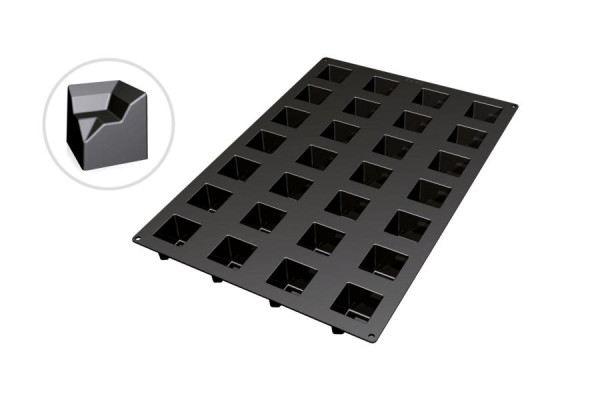 Schneider Backform aus Silikon Fantasy 17, 40x 60 cm, Abmessung 52 x 52 mm, Höhe 51 mm, 115333
