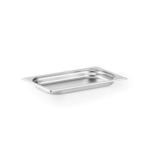 Vaiotec TOPLINE Gastronorm-Behälter GN 1/4 - 40 mm, Edelstahl AISI 304, 26,5x16,2x4 cm, 10632