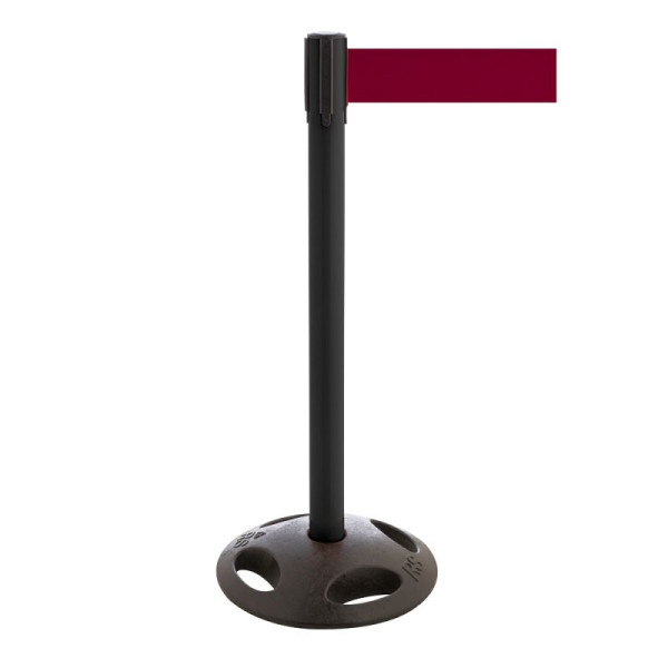 Stein HGS Personenleitsystem -P-Line Maxi-, schwarz, burgunder, mit Gurtendstück (Standard), 34175j-1502