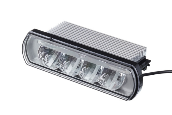 HELLA LED-Arbeitsscheinwerfer, Modular Worklight Prime Tech, 12/24V, 2350lm, 2-Punkt Befestigung, Arbeitslicht, 2000mm, offene Kabelenden, 1GE 996 298-051