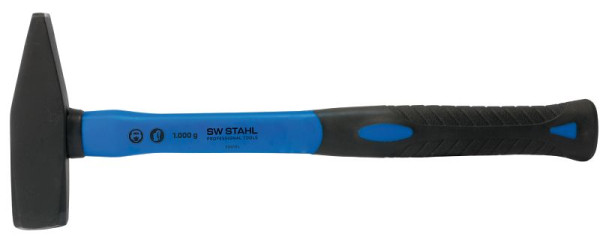 SW-Stahl Schlosserhammer, Fiberglas-Stiel, 1.000 g, 50410L