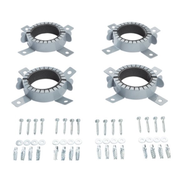 Solarbayer Pellet Brandschutzmanschetten, Set mit 4 Stk., 330604500