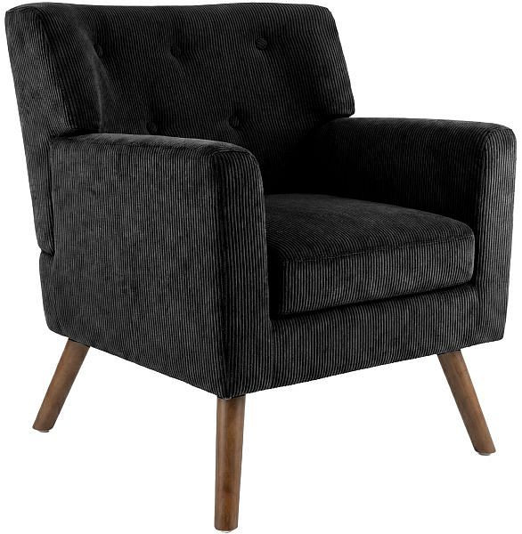 CLP Sessel Kioni Cord, schwarz, 326193, 4255716356484