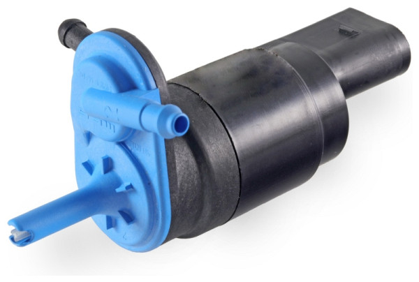 HELLA Waschwasserpumpe, Scheibenreinigung, 12V, elektrisch, Dualpumpe, Steckergehäuseform: rund/eckig, 8TW 006 847-021