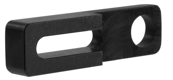SW-Stahl Kurze Leiste (Flansch), 25 x 15 x 93 mm, 04165KL