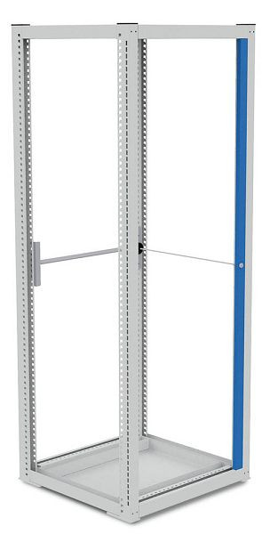 Bedrunka+Hirth Tragbodensatz mit Zylinderschloss für Vertikalauszug 700/1000, Maße in mm (BxTxH): 651 x 731 x 1018, SRSTV070/100