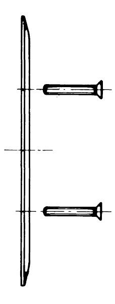 Benkiser Abdeckplatte für Brause-Selbstschluss-Ventil Modell 192, Maße: Ø 120mm, 0160113