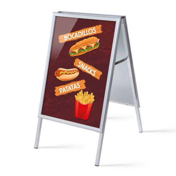 Showdown Displays Kundenstopper A1 Komplettset Snacks Spanisch, ZPA1G32MEI195