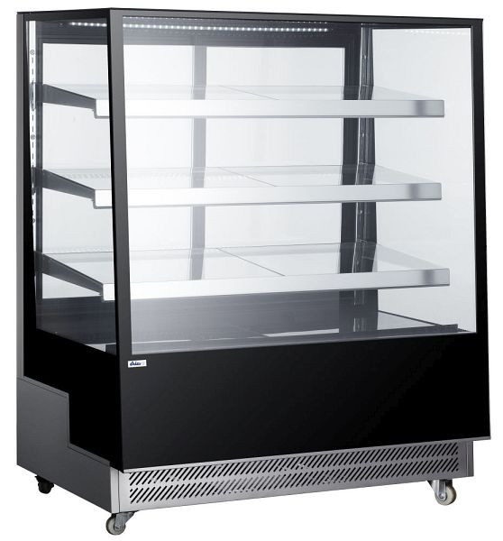 Arktic Kühlvitrine mit 3 geneigten Regalen, LxBxH: 1200x805x1445 mm, 233320