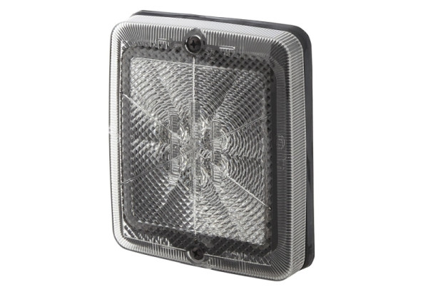 HELLA LED-Rückfahrscheinwerfer, 12V, Einbau, für waagerechte Befestigung, Kabel: 100mm, Stecker: Flachstecker, 2ZR 013 236-111