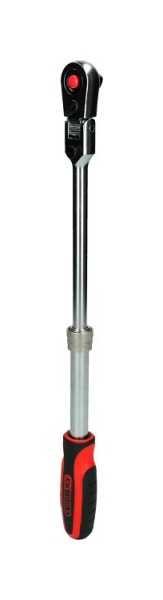 KS Tools 3/8" SlimPOWER Teleskop-Gelenk-Umschaltknarre, 72 Zahn, 914.3820