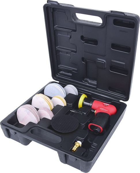 KS Tools Mini-Druckluft-Exzenterschleifer-Satz, 63-teilig, 515.5110