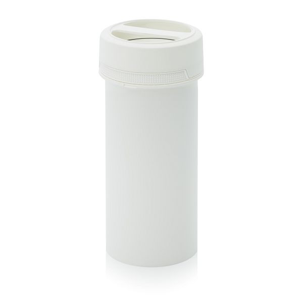 Auer Schraubdosen mit Komfortgriff, 2,5 Liter, Dose weiß, Deckel weiß, ohne Innendeckel, SC AG 2.5-119 F6