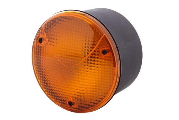 HELLA Blinkleuchte - Halogen - 12/24V - Anbau/geschraubt - Lichtscheibenfarbe: gelb - Stecker: Flachstecker - rechts/hinten/links, 2BA 964 169-011