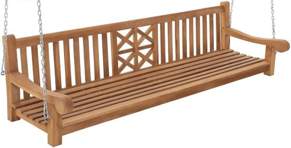 CLP Schaukelbank Farm 240 cm, teak, 111576285, 4251152677329