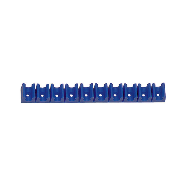 Riegler Schlauch-Klemmleiste, Polyethylen, für Schlauch Außen-ø 4-5 mm, 144445