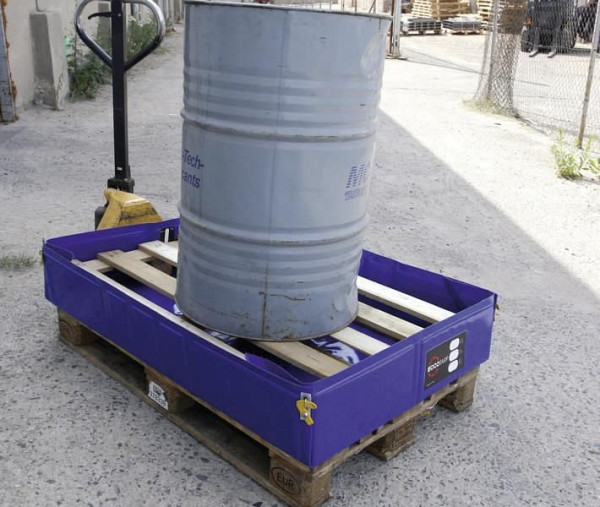 Cemo Faltwanne 8/12, 210 l, PVC, Maße: 84 x 124 x 22, 5 cm, 10179, 4052886315354