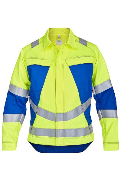ROFA Jacke 2350, Größe 52, Farbe 235-leuchtgelb-kornblau, 2652350-235-52