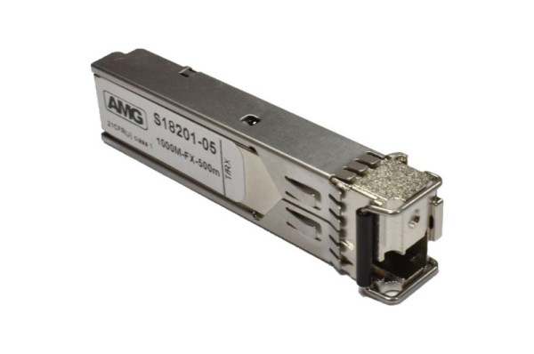 AMG Systems SFP, 1Gb/s, Einfaser, Multimode, 500m Reichweite (Tx: 1310 nm, Rx: 1550 nm), SFP-MM-1G-BX05-31