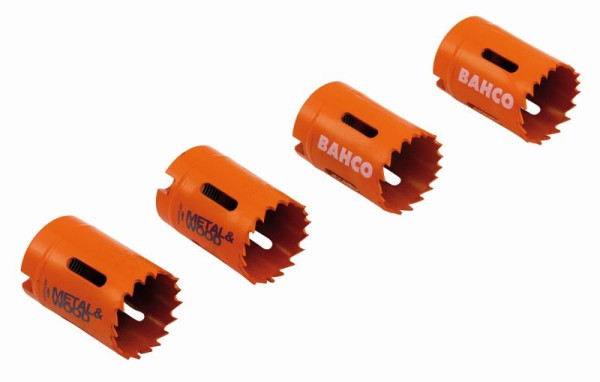 Bahco Bimetall Lochsägen-Satz Ø29mm, 4er Pack, 3830-29-4P