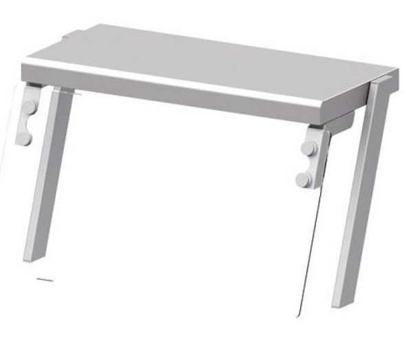 Stalgast Aufsatzbord mit Glas-Hustenschutz 1433x450x450 mm für Speisenausgabesysteme, ZS14101