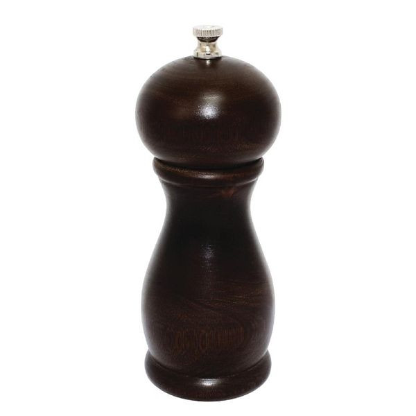 Olympia Salz- und Pfeffermühle dunkles Holz 15,3cm, CE333