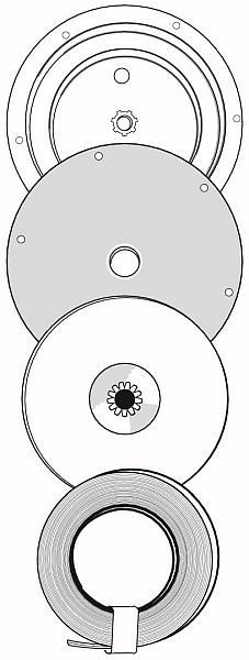 Bahco Federgehäuse komplett, 2634