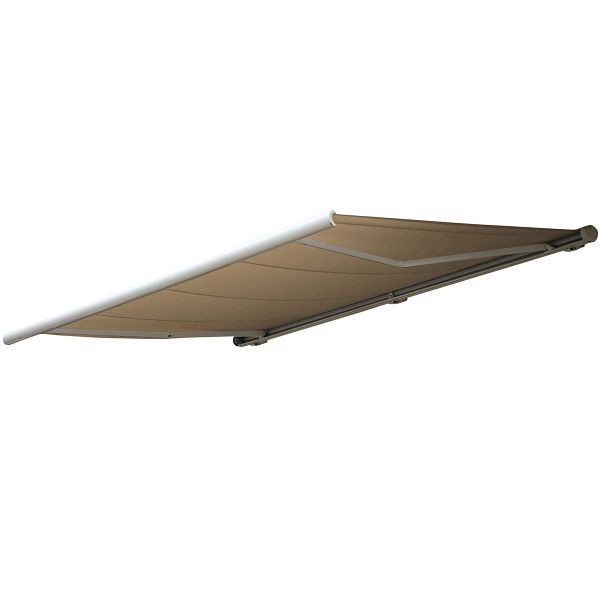 Mendler Ersatz-Bezug für Markise T124, Vollkassette Ersatzbezug Sonnenschutz 5x3m, Polyester creme, 76541