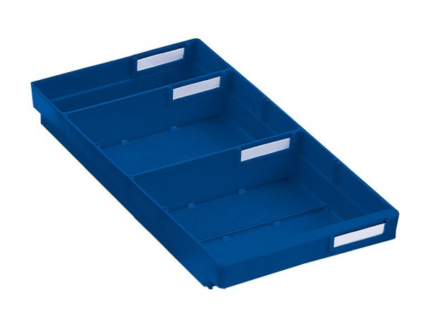 Kappes Regalkasten Modell 420 blau, 400 x 240 x 65 mm, für 4 Trennplatten, 6631.00.3150