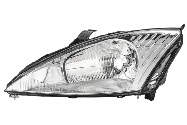 HELLA Halogen-Hauptscheinwerfer - für u.a. Ford Focus (DAW, DBW) - ECE - für Rechtsverkehr - links, 1AE 010 199-011