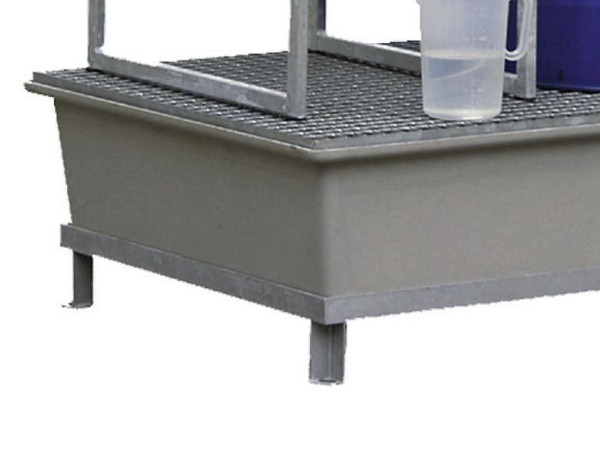 Cemo Zubehör Fuß Gestell verzinkt, Maße: 128 x 85 x 11 cm, 6889, 4052886118122