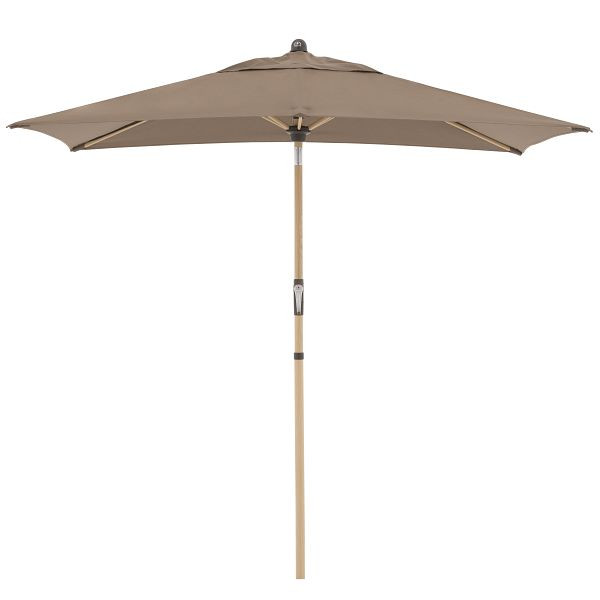 doppler ALU WOOD Ultra 210x140, circa 210x140cm, 6 teilig, Esche hell, höhenverstellbar 15cm, Design 846 greige, 457317846