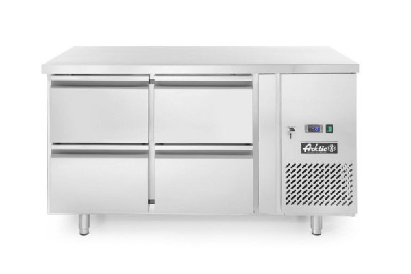 Arktic Kühltisch mit 4 Schubladen Profi Line 280L, -2/8°C 230V/250W, 233764